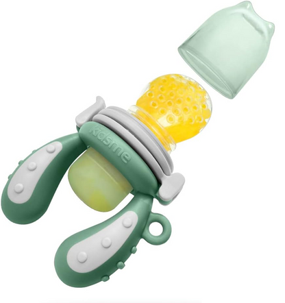 KIDSME hrănitor pentru fructe și jucărie de dentiție pentru copii de 4–24 luni