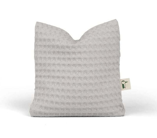 GRUNSPECHT termofor z nasionami rzepaku 13 x 13 cm, szary, naturalny okład na ból brzucha i skurcze