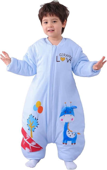 MIKAFENSleeping bag with detachable sleeves3.5 TOGdesign as in the first picturesize 100100% cottonused