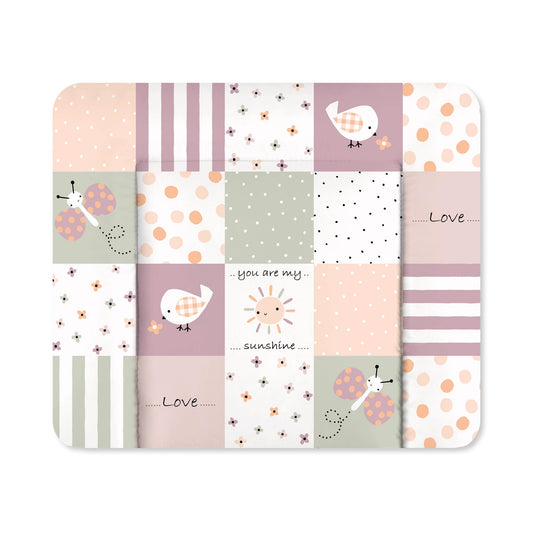 Julius Zöllner Softy Patch Rose – różowa mata do przewijania