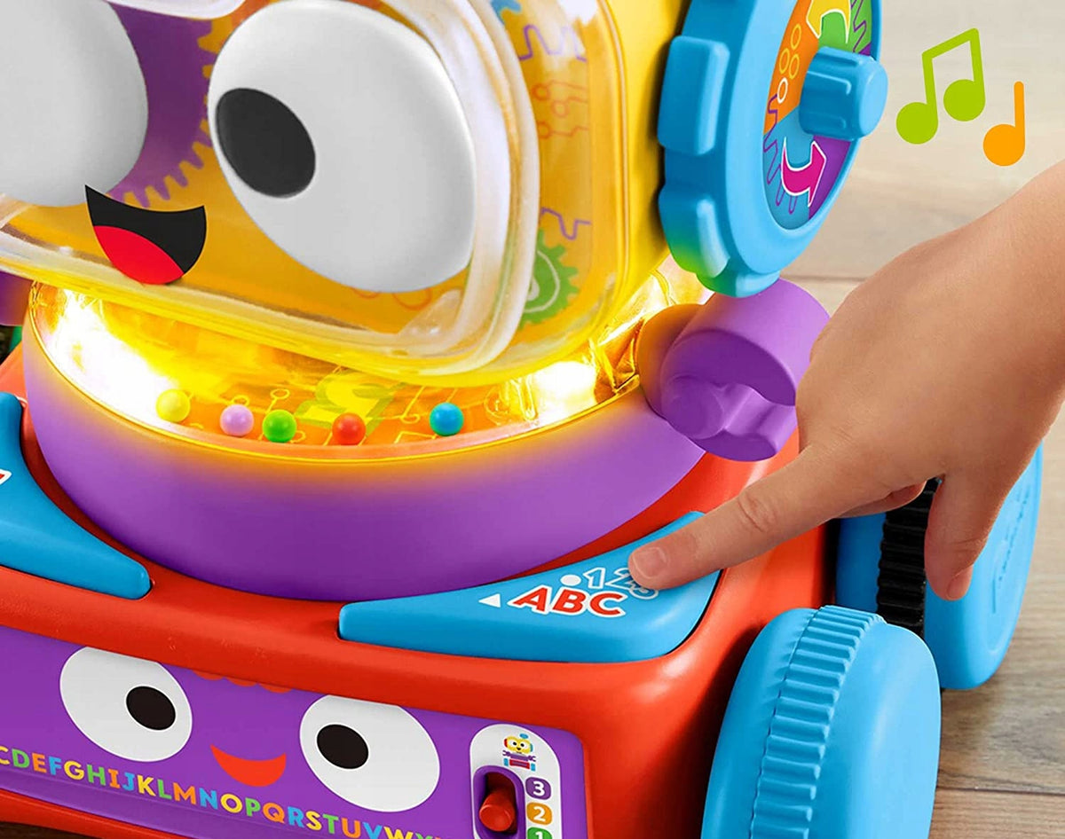 FISHER-PRICE interaktiv robot LINUS på franska