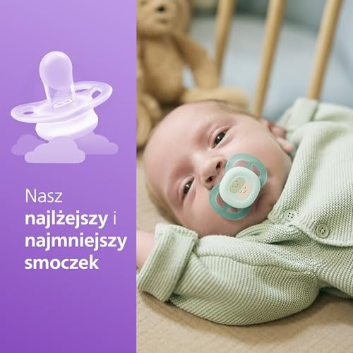 Philips Avent Ultra Start smoczek uspokajający x2 0-2m