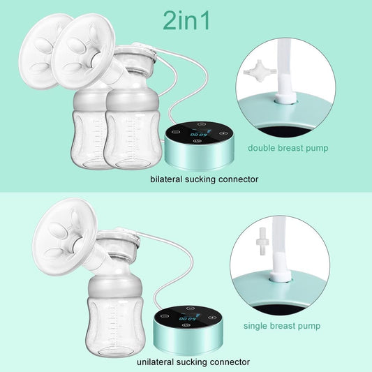 PIAEK podwójny laktator elektryczny BPA FREE