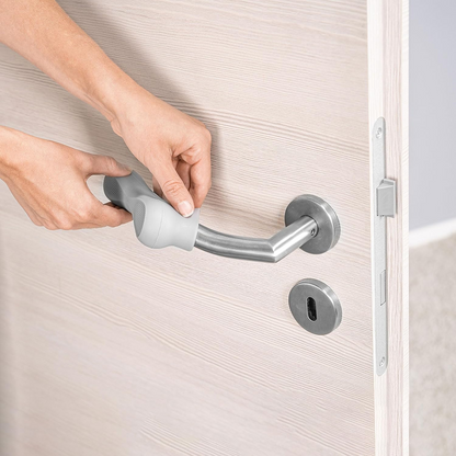 REER HandleGuard Silikon-Türklinkenpuffer, 13 cm, 2 Stück