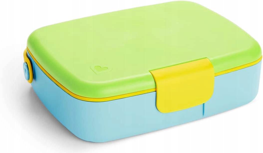 MUNCHKIN Bento Box δοχείο φαγητού + μαχαιροπίρουνα, 5 θήκες
