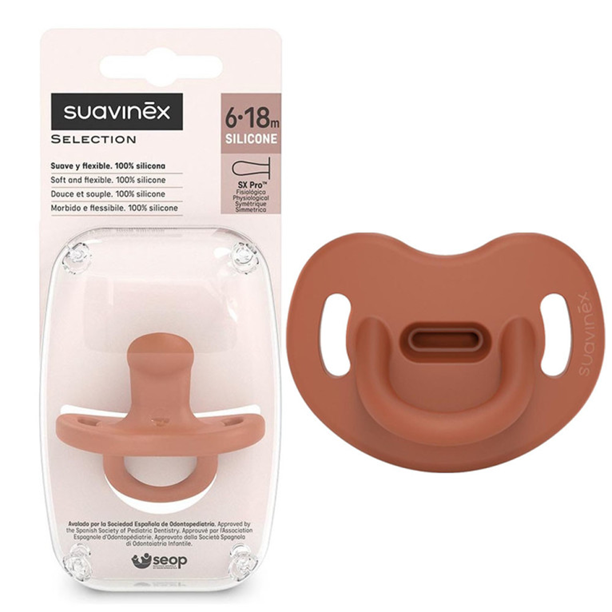SUAVINEX SX PRO SELECTION soothing silicone symmetrical pacifiers