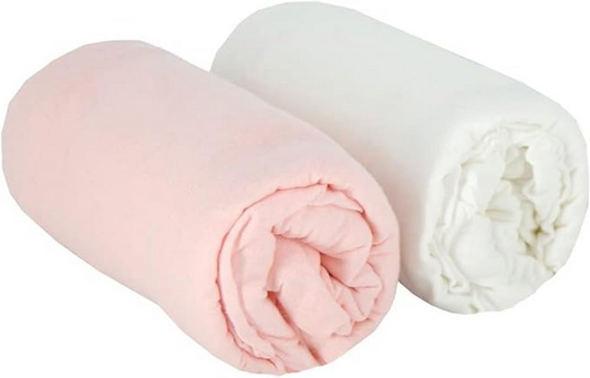 BABY CALIN prześcieradło z gumką x2 70x140