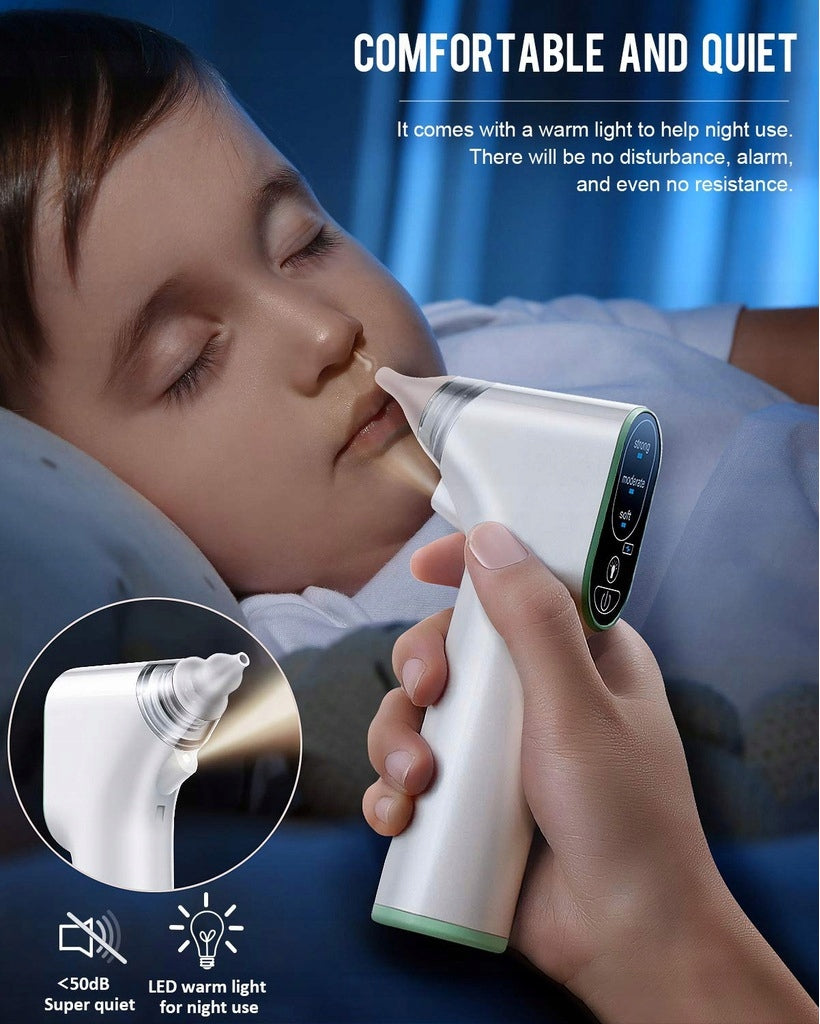 DynaBliss elektryczny ASPIRATOR do nosa z lampką