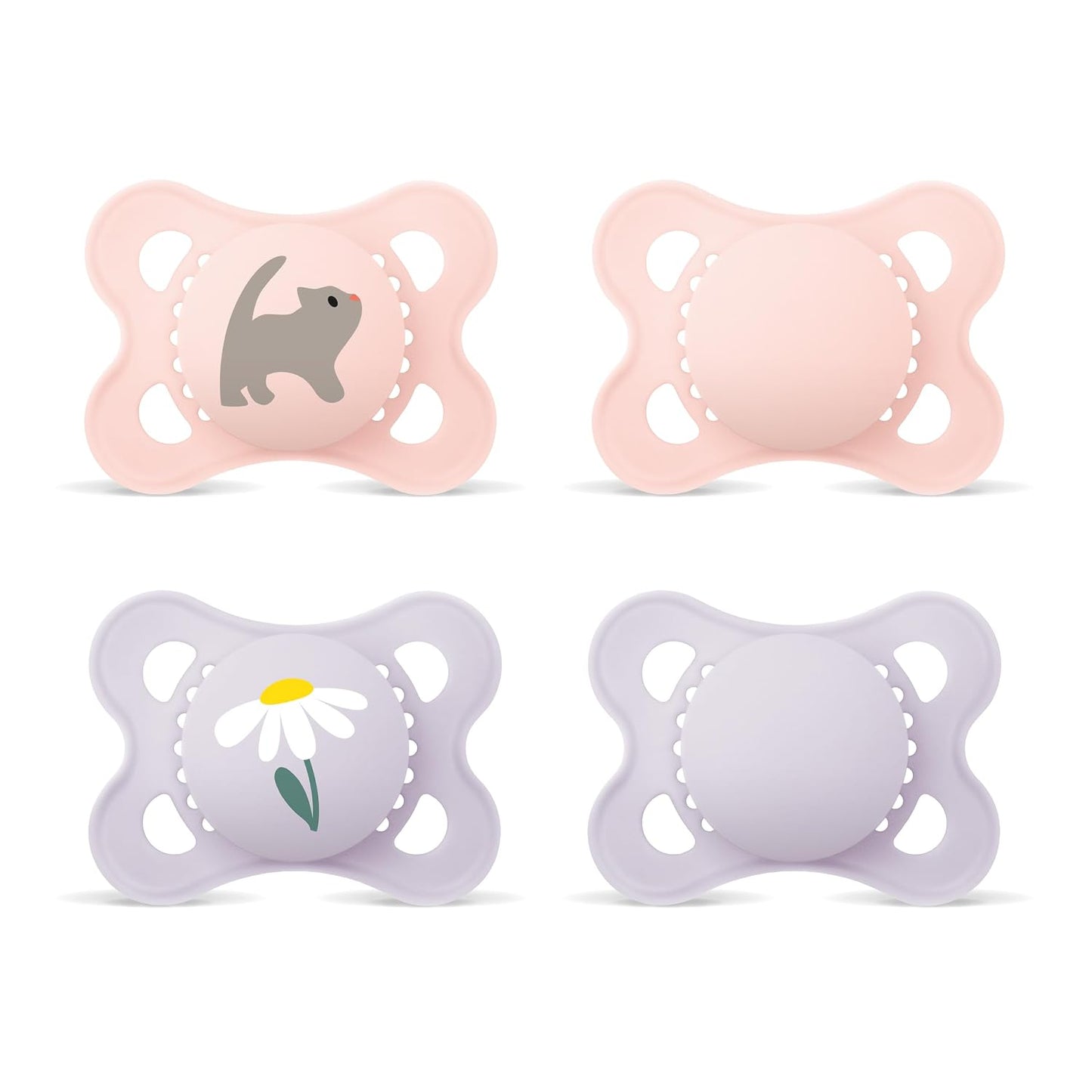 MAM Original silicone pacifiers 0–6m x4