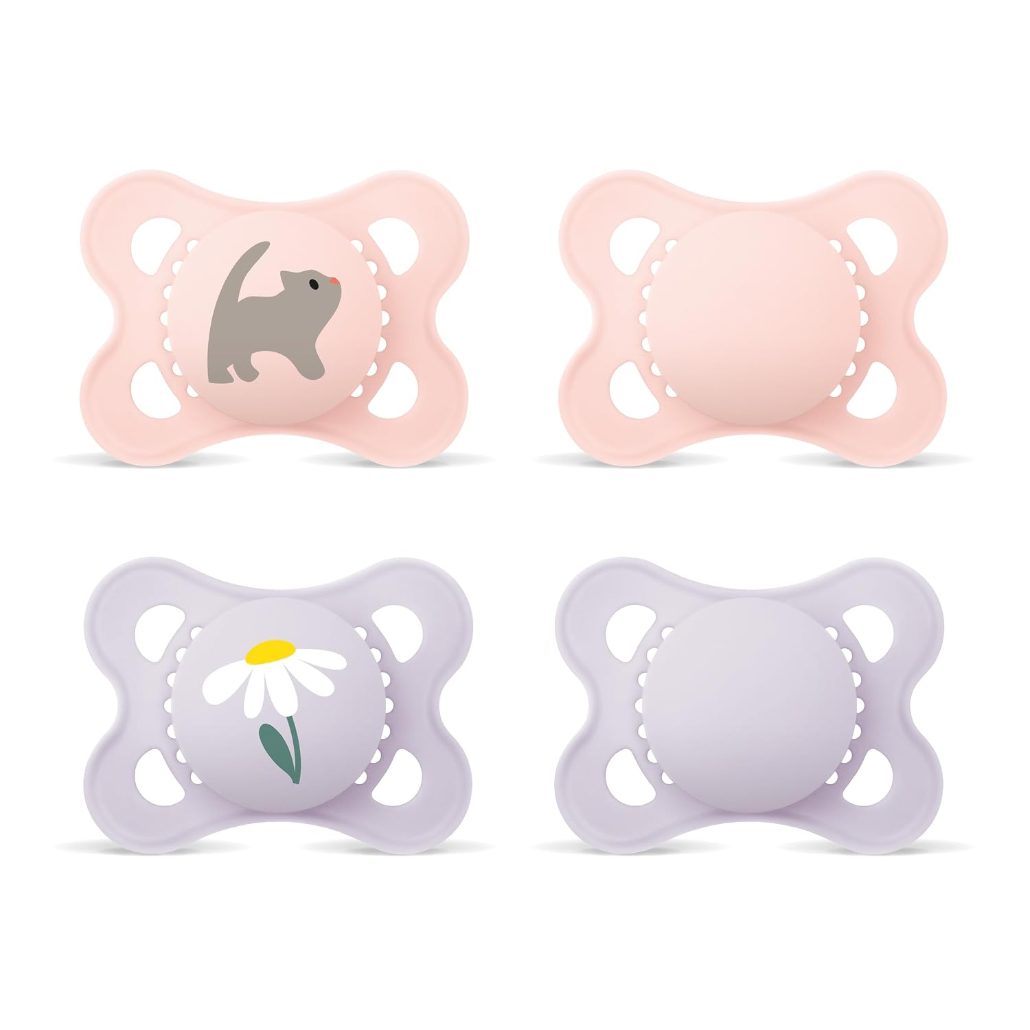 MAM Original silicone pacifiers 0–6m x4