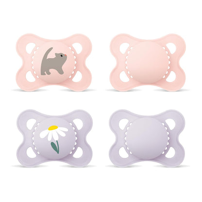 MAM Original silicone pacifiers 0–6m x4