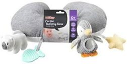 NUBY lekkudde för magläge med leksaker