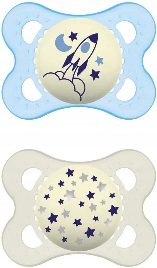 MUM ORIGINAL NIGHT orthodontic soothers