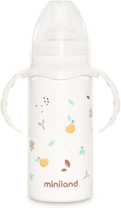 MINILAND Thermobaby Thermosflasche aus Edelstahl 240 ml 0 +