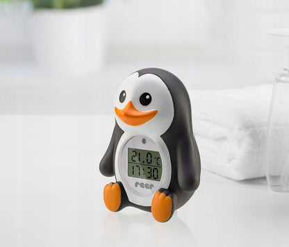 REER MyHappyPingu 2 az 1-ben digitális fürdő- és szobahőmérő