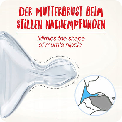 NUK NIGHT Flaschenset 2x 300 ml TEMPERATURKONTROLLE