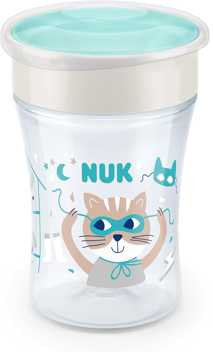 NUK Magic Cup κύπελλο 360° κατά των διαρροών 230 ml 8 μ+