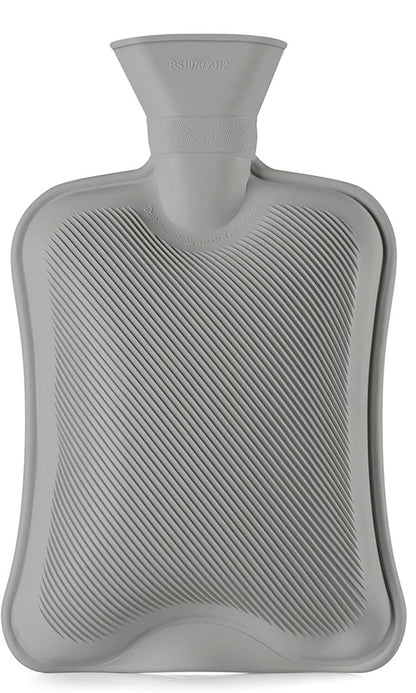 BLUMTAL One botija de água quente de borracha 1,8 litros + capa de polar 21 x 31 cm