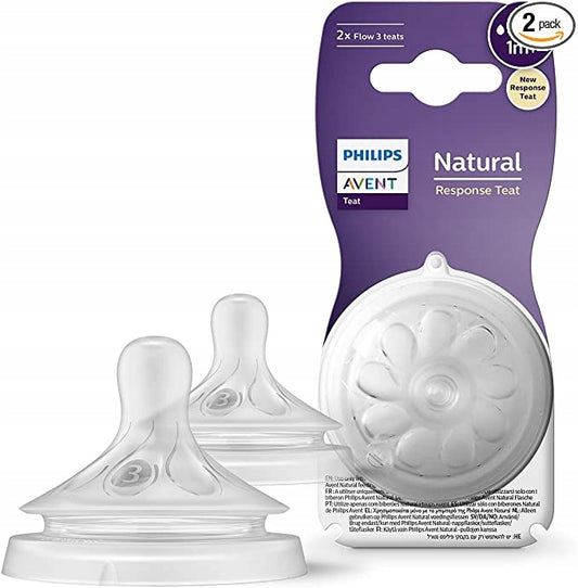 PHILIPS AVENT Natural RESPONSE tettarelle 1m+ x2
