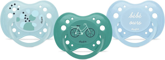 DODIE smoczek uspokajający anatomiczne 18m+ Bébé Ours x3