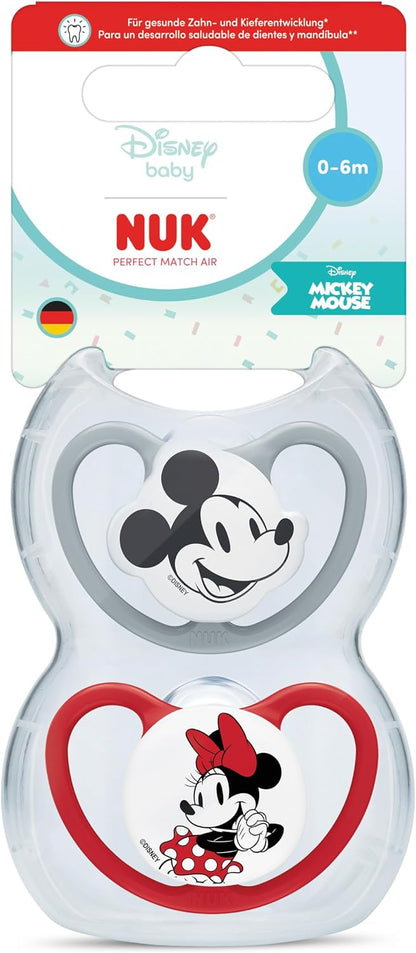 NUK Perfect Match Air pacifier 0-6m x2 DISNEY