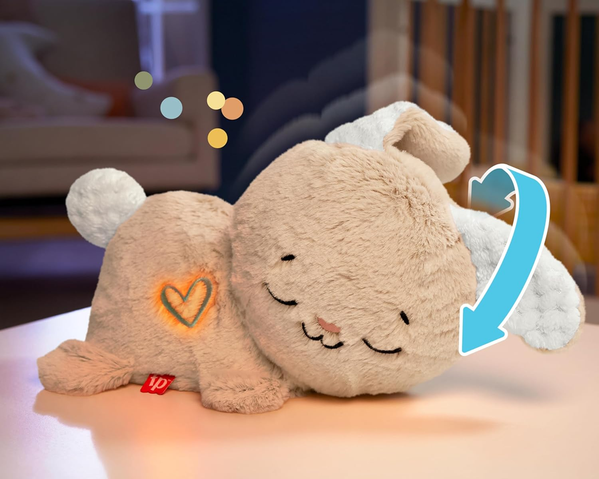 FISHER-PRICE HXG97 sleeping bunny, cuddly toy