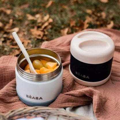 BEABA termos obiadowy 300 ml stal nierdzewna, przenośny pojemnik termiczny ze stali nierdzewnej do posiłków dziecka