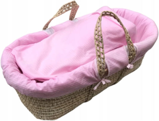 MOSES BASKET ME κάλυμμα καλαθιού + φλις κουβέρτα