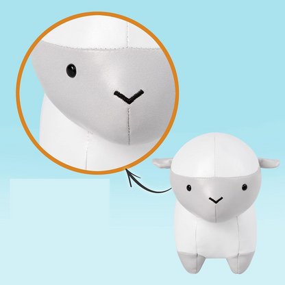 LITTLE BIG FRIENDS ovečka Simon, plyšová hračka s hracím strojčekom „Tanec cukrovej víly“