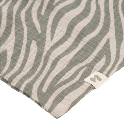 HAUCK Cuddle N Play Μουσελίνα Κουβερτάκι Άνεσης 25 x 25 cm ZEBRA SAGE