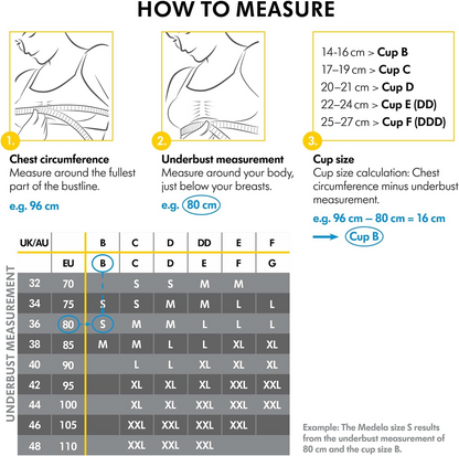 Medela Keep Cool sutien de alăptare fără cusături S