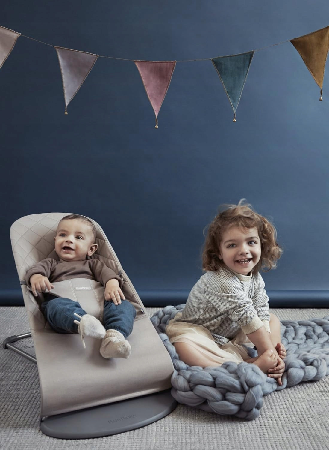 BABYBJORN leżaczek krzesełko 2w1 0-13kg