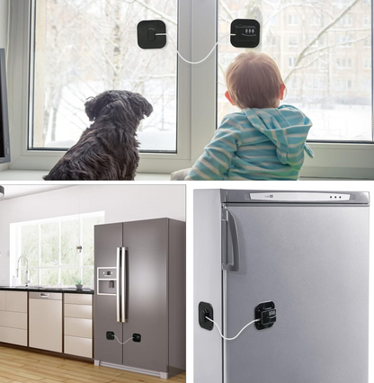 CHILD SAFETY LOCKprotection of cupboards, drawers, fridges, cookers2 pieces includedcolour blackdimensions