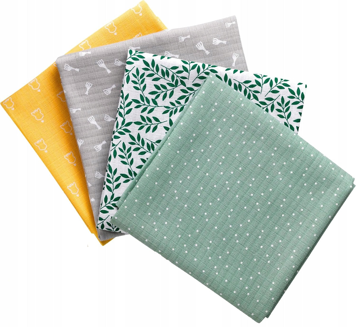 SOPHIE DIE GIRAFE Baumwollwindeln 70cm x 70cm x 4 Stück