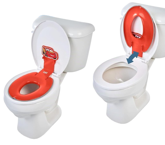 DISNEY Flip & Sit toalettsits 18 m+ 23 kg BLIXXEN McQUEEN