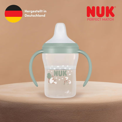 Cană anti-picurare NUK Perfect Match 150 ml 6m+ LUMINEAZĂ ÎN ÎNTUNERIC