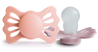 FRIGG BUTTERFLY2 anatomical sootherssiliconeage 0-6 monthsmulticolouredGood, new condition, replacement