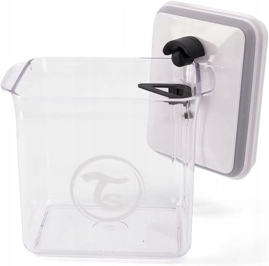 TWISTSHAKE pojemnik na mleko 1700ml hermetyczny, biały pojemnik na mleko modyfikowane BPA free