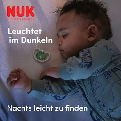 NUK Perfect Match Air Night nyugtatócumik 18–36 hónapos korig