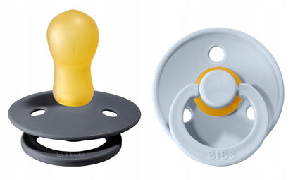 BIBS COLOUR smoczki uspokajające 2pack kauczuk 18-36 msc