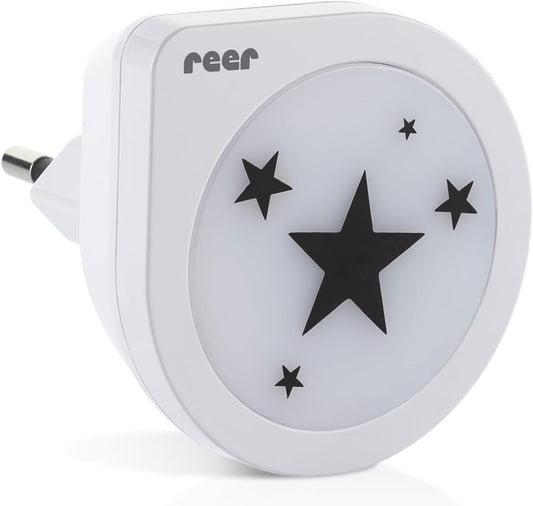 REER NightGuide Star LED éjszakai fény konnektorba, sötétedésérzékelővel