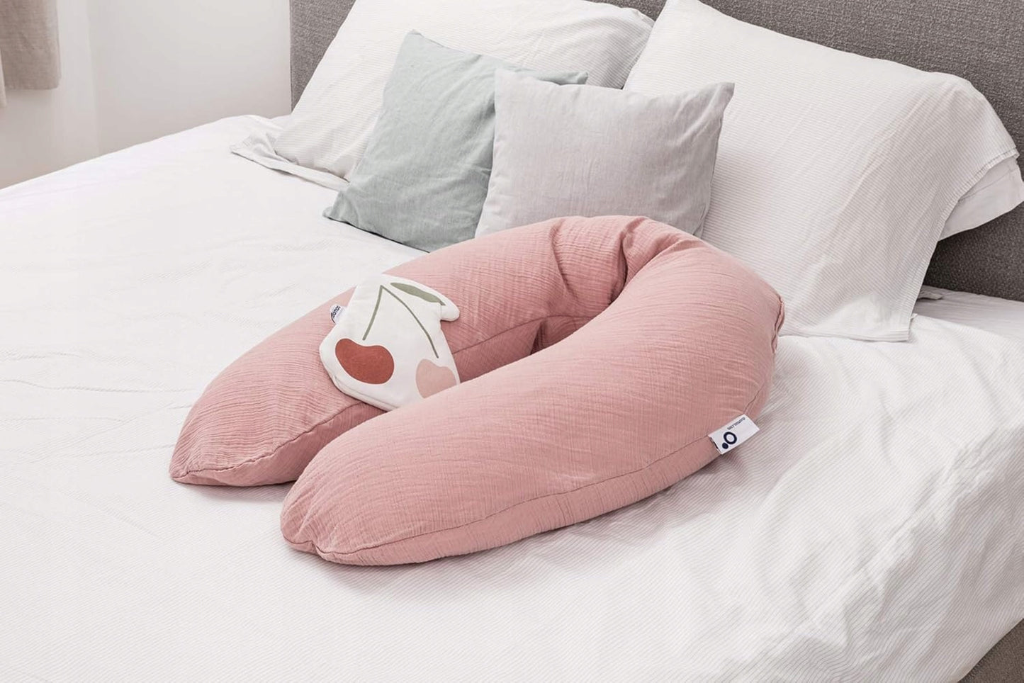 DOOMOO Comfy Big Cover husă pentru pernă de sarcină de 190 cm ORGANIC COTTON