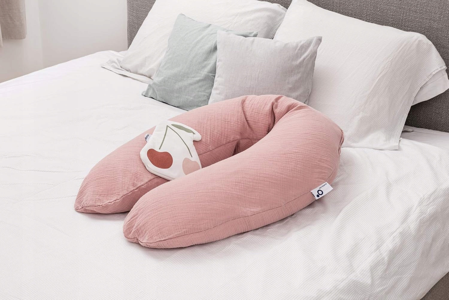 DOOMOO Comfy Big Cover husă pentru pernă de sarcină de 190 cm ORGANIC COTTON