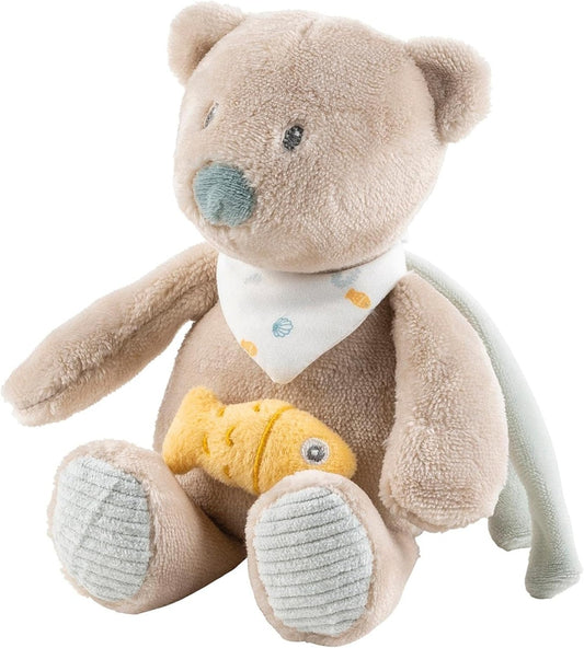NATTOU Bear Julia cuddly toy with music box