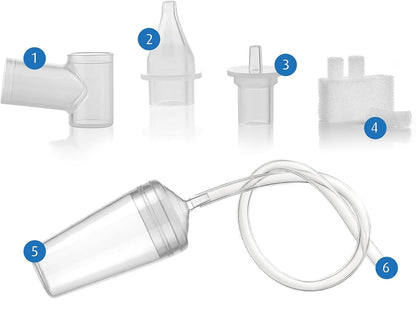 REER aspirateur nasal manuel + embout pour aspirateur 3 filtres et étui