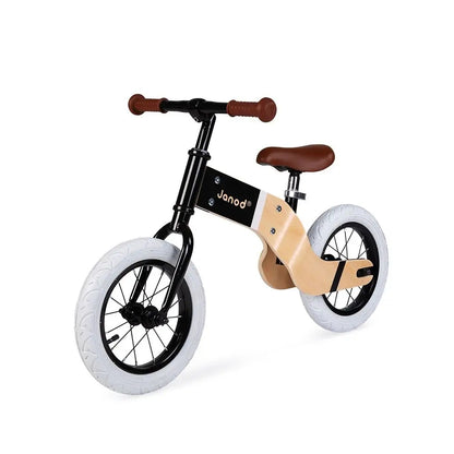 JANOD Bikloon Deluxe Ξύλινο ποδήλατο ισορροπίας 12" σέλα 40-46 εκ.