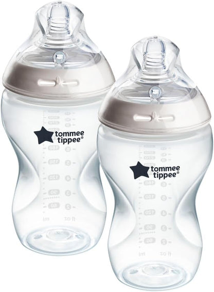 TOMMEE TIPPEE Natural Start biberon 340ml ANTI-COLIC 3luni+ x2