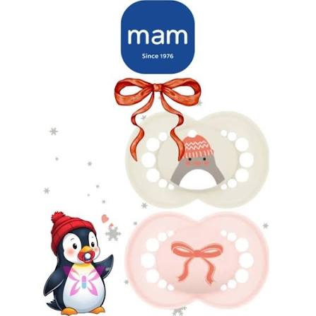 MAM Original smoczek uspokajający x2 6-16m edycja zimowa