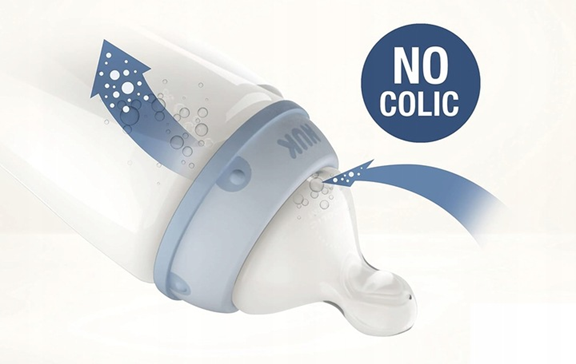 NUK First Choice+ bottle 150 ml, S teat, slow flow, 0+