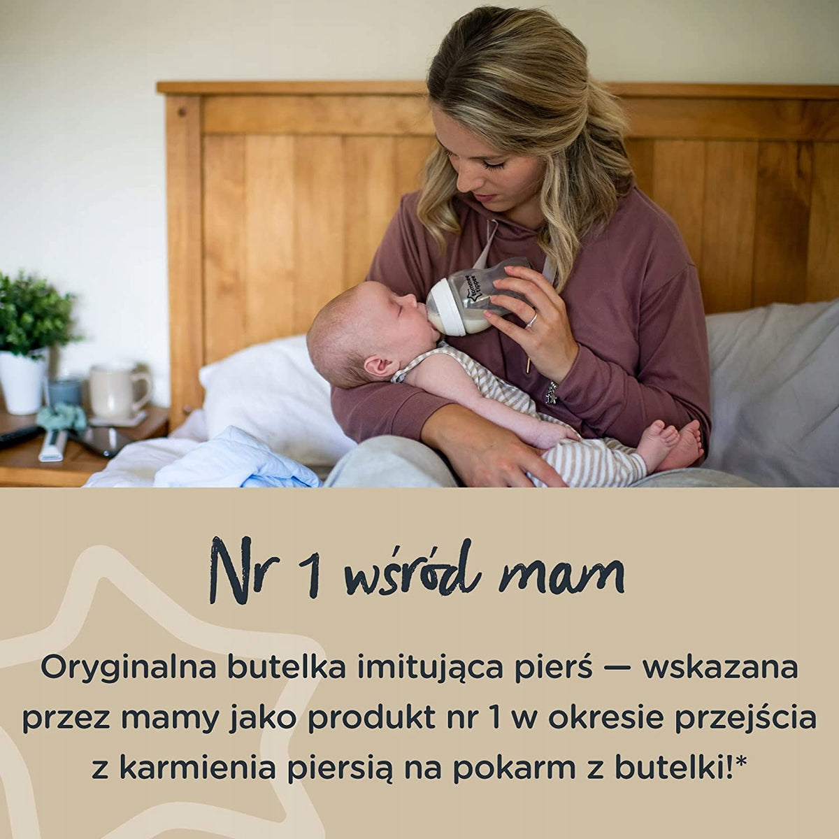 TOMMEE TIPPEE zestaw startowy butelek ANTI-COLIC, mama karmi niemowlę butelką Closer to Nature